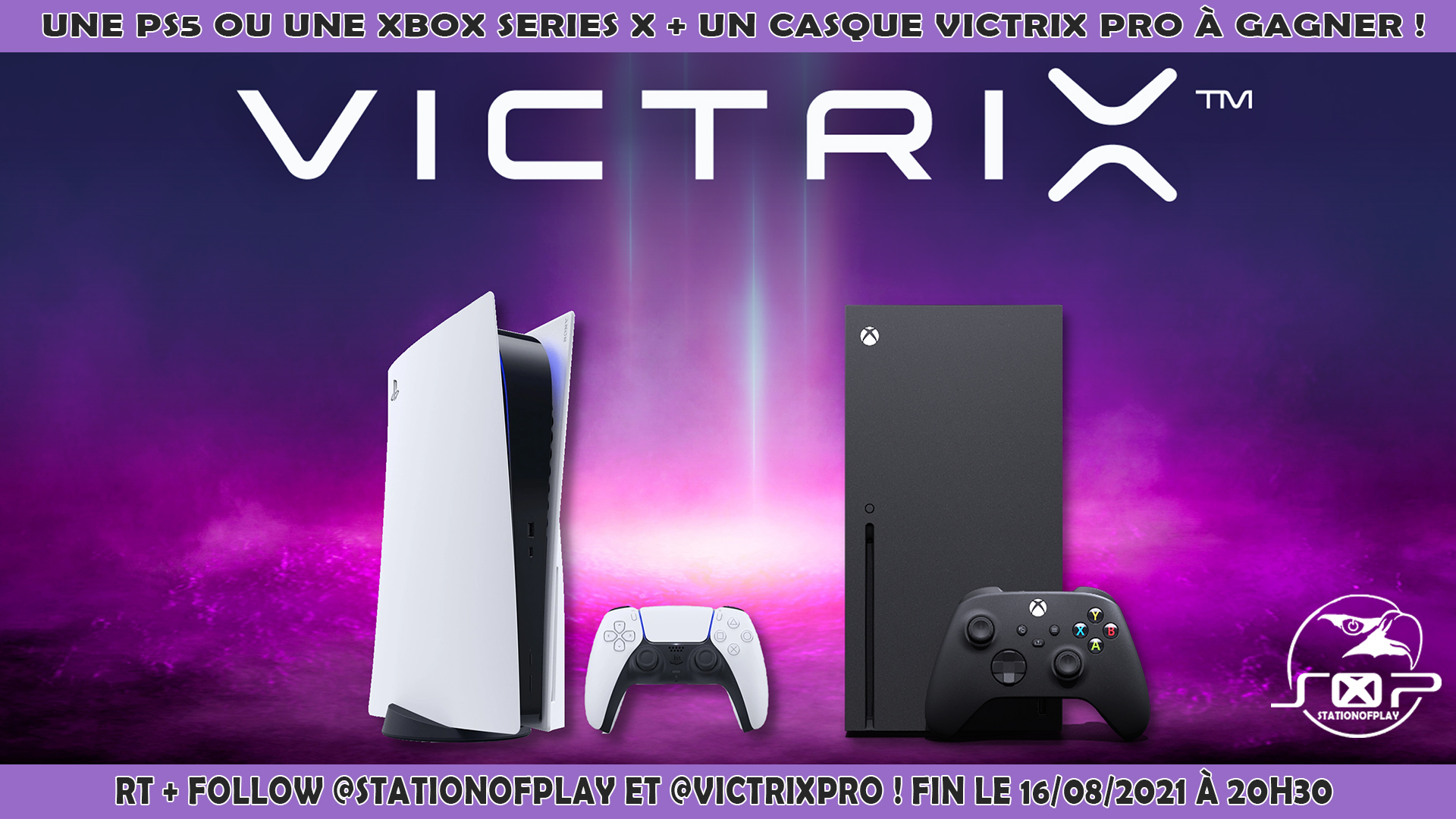 mitología Piscina software Concours : Une console PS5 ou Xbox Series X et casque Victrix à gagner ! |  StationOfPlay
