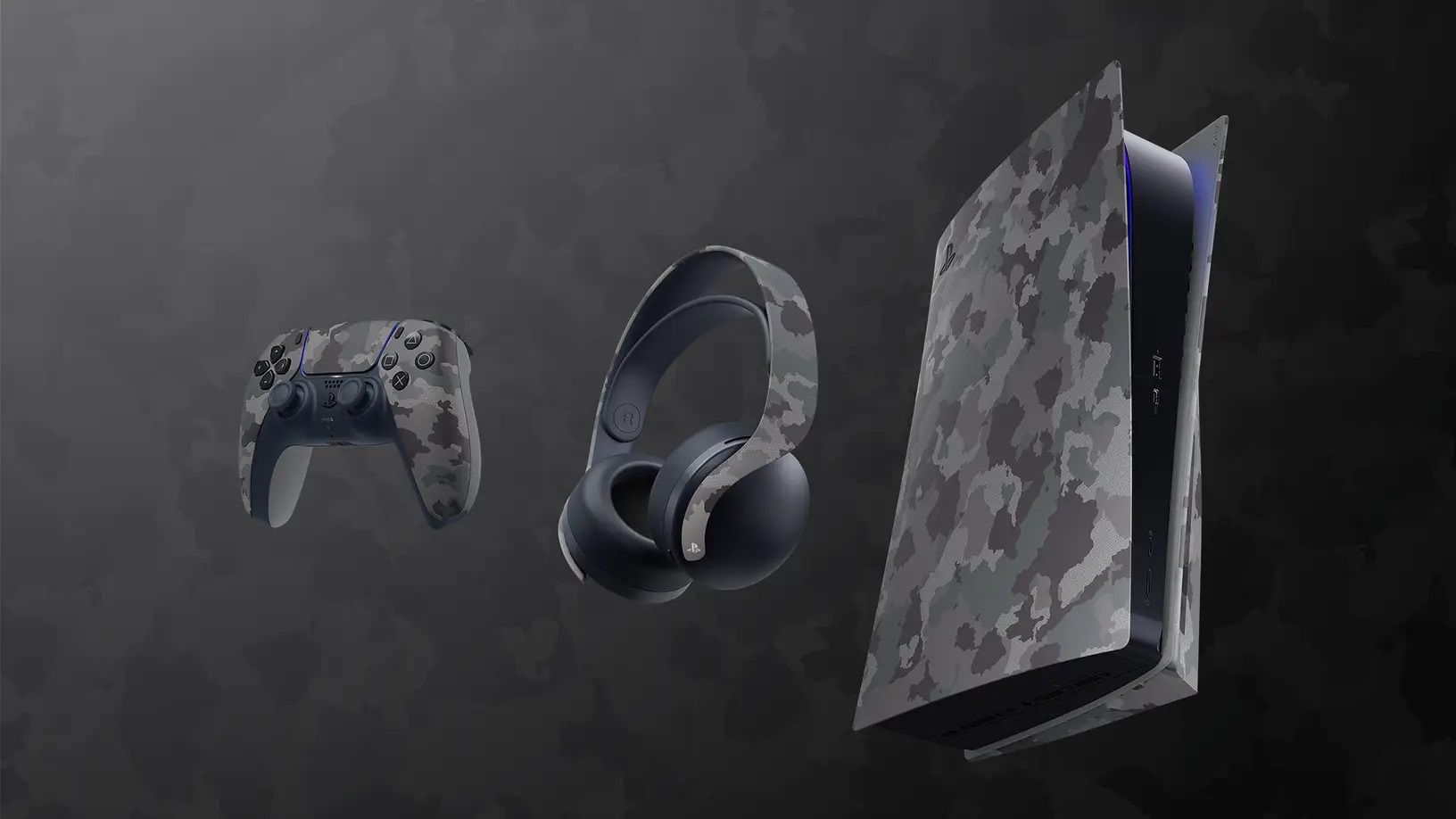 Sony PS5 PULSE 3D Grey Camouflage Casque de gaming – acheter chez
